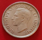1938 Canada 25 Cents Silver Coin George VI KM#35 EF/AU "COMBINED SHIPPING "