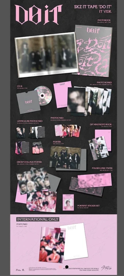 STRAY KIDS SKZ IT TAPE DO IT SIGNED ('IT VER.') PRESALE ORDER BRAND NEW - Image 2 of 3