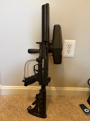 Used Tippmann A-5 Paintball Marker w/Flatline Barrel