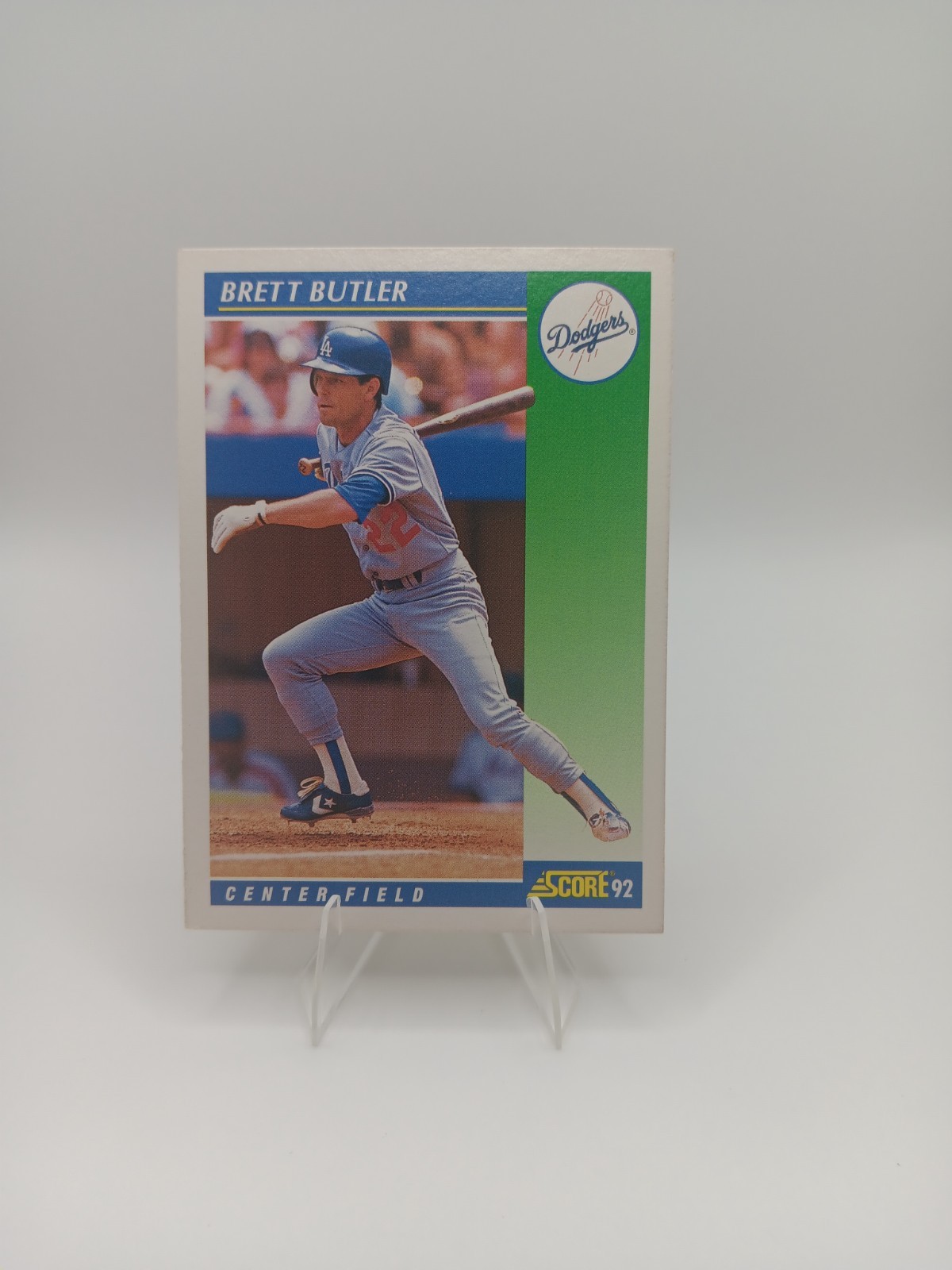 1992 Score - Brett Butler #465 (Dodgers)