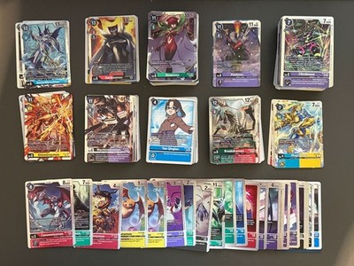 Lot of 300 Digimon Rare and Uncommon Cards - Various Sets - All Pictured