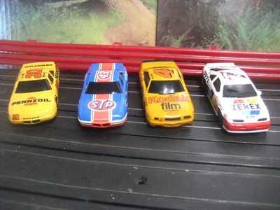 NEW Tyco HO Scale Slot Car  NASCAR Stock car Bodies Lot of 4