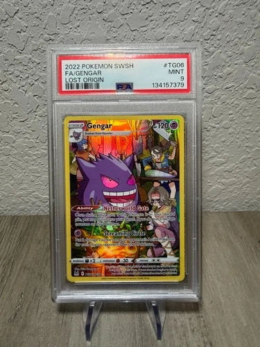 Gengar - TG06/TG30 PSA 9 Lost Origin Trainer Gallery Pokemon - MINT