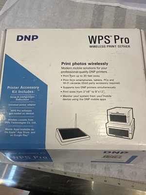 DNP WPS Pro Wireless Print Server Accessory Kit.  Model DOC-M-WPS-PRO-LBL