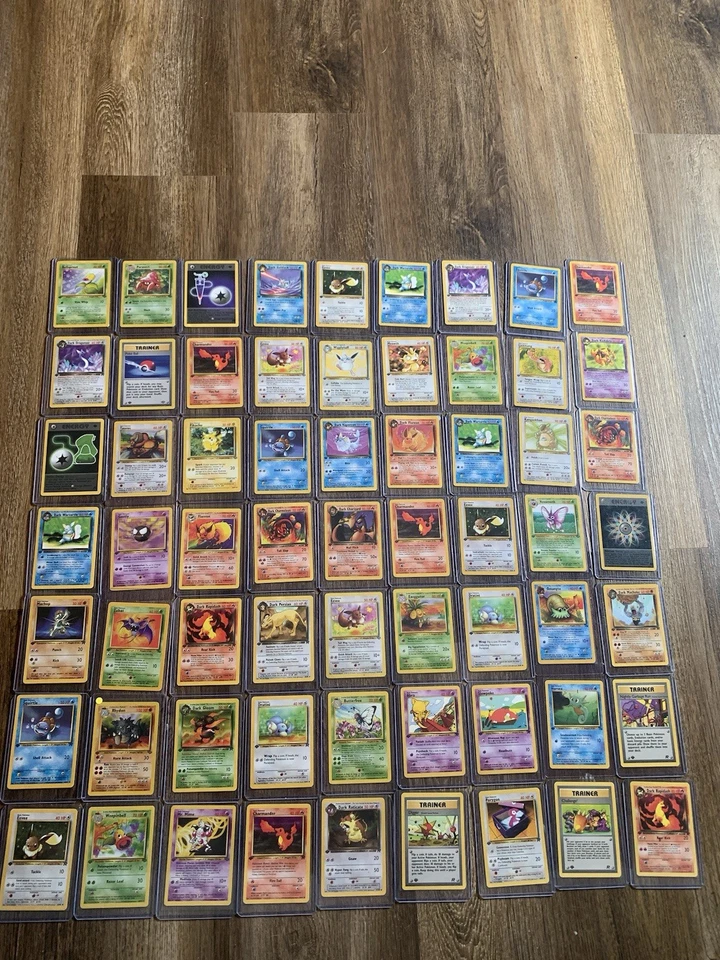 1st Edition Pokémon Card Lot Of 10 —WOTC, Base Set, Jungle, And Fossil. - Image 2 of 4
