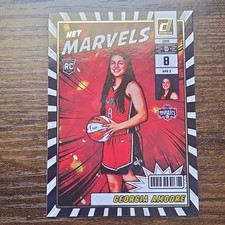 Panini Donruss WNBA Net Marvels Rookie Georgia Amoore #17 Mystics 2025