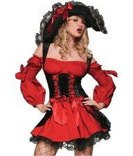 Vixen Pirate Wench Costume Womens