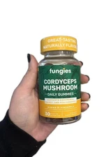 Cordyceps Mushroom Gummies, Mango and Pineapple, Pectin Gummies