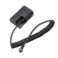 Decoded LP-E6 Dummy Battery DR-E6 DC Coupler Cable For Canon 6D 6D2 60D 70D 80D