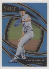 2020 Panini Select Premier Carolina Blue Prizm 25/35 Walker Buehler #146 ib6