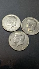 Lot Of 3 Kennedy Half Dollar Coins 1971-1978