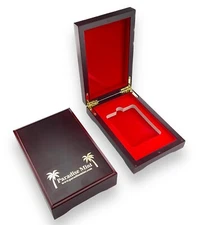 Paradise Mint Brand Wood Single Coin Storage Box for PCGS Slabs