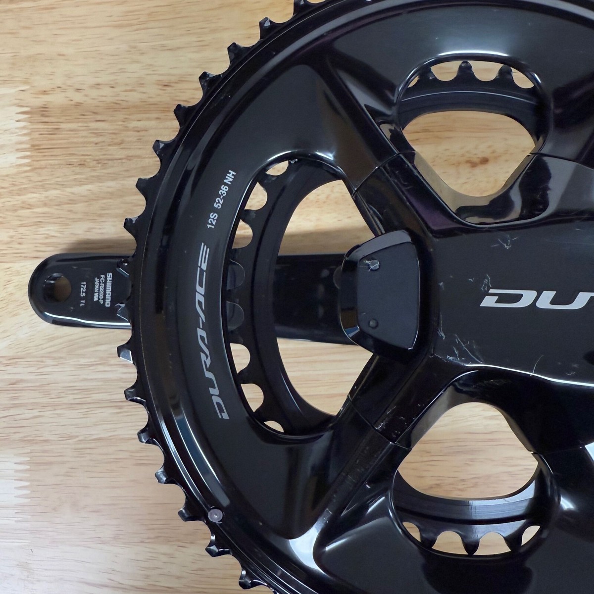 Shimano FFC-R9200-P Dura-Ace dual-sided power meter crankset - 52 