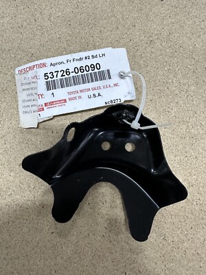 OEM Toyota Apron Fender Left Driver LH 53726-06090 | eBay