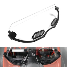 UTV Half Front Windshield Windscreen For Can-Am Maverick X3 Turbo RR R 2017-2024