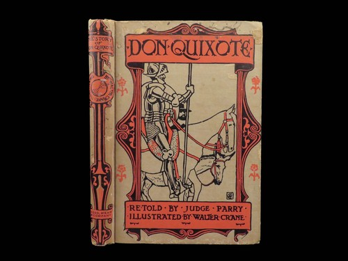 1922 Don Quixote Cervantes Thomas Shelton English Walter Crane ART Illustrated - Imagen 6 de 24