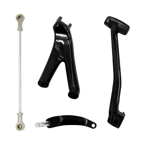 Black Forward Controls Kits Fit For Harley Softail Low Rider Street Bob 2018-23 - Picture 11 of 12