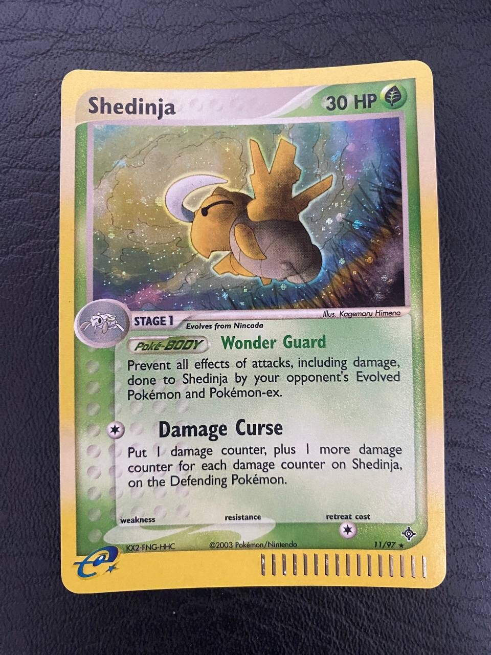 Pokemon EX Dragon Shedinja Holo Rare #11/97 Holo Rare Near Mint NM