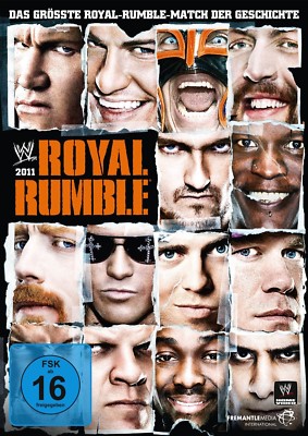 JOHN CENA/THE MIZ/EDGE/KEVIN NASH/+  - ROYAL RUMBLE 2011  DVD NEU 