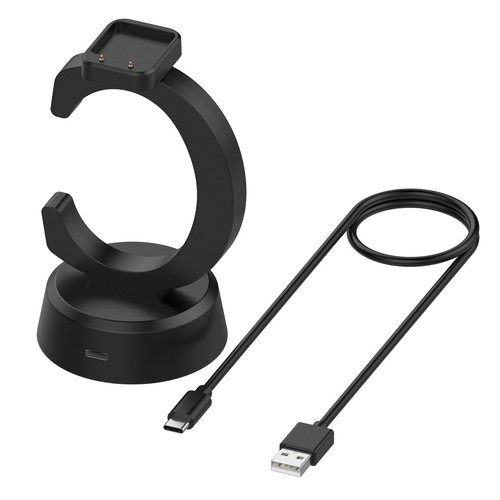 C-Shaped Charger Station Watch Charging Dock Stand For Huawei Band 10/9/8/7/6 S2 - Photo 12 sur 14