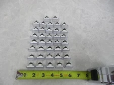 LOT OF 37 IDEC AL6H-LK1-W WHITE RECTANGULAR LENS, T1767