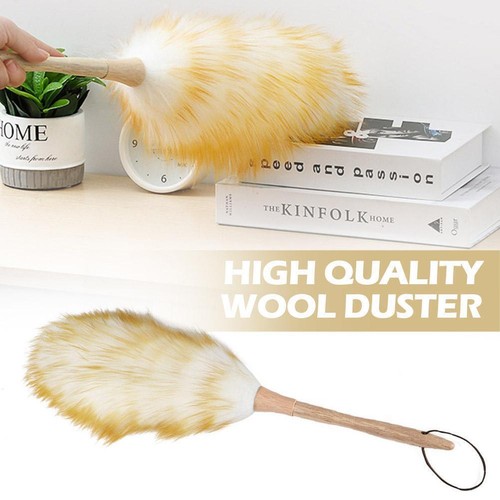 Dust Brush Household Dusting Cleaning Wool Room Duster Washable Removal new U9S3 - Picture 4 of 12
