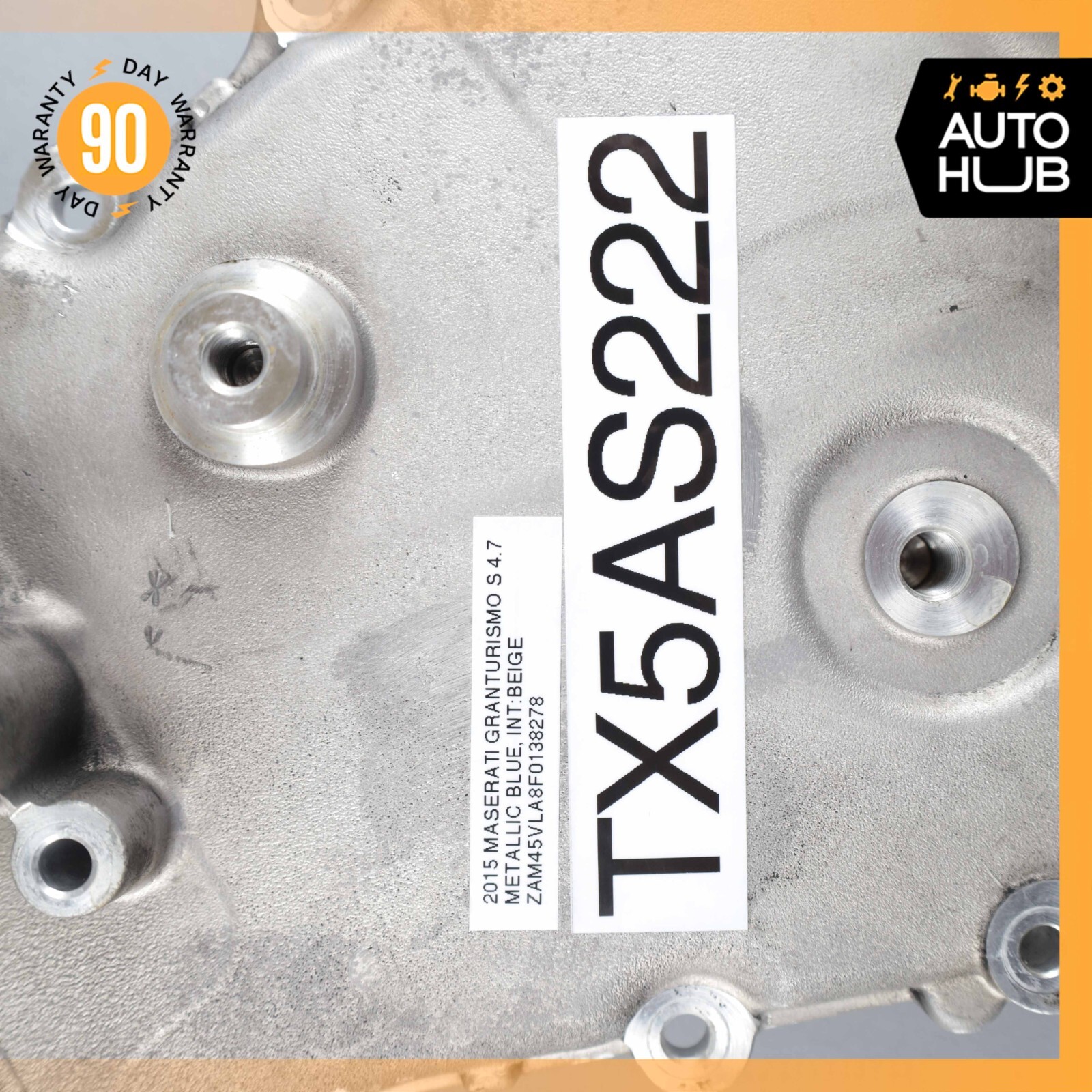 09-19 Maserati GranTurismo Quattroporte 4.7L Engine Motor Timing Cover OEM 29k
