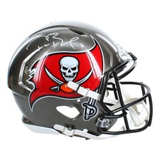 Tom Brady Autographed Tampa Bay Buccaneers FS Authentic Helmet Fanatics Signed
