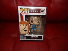 Chucky Funko Pop #1249 en caja con protector