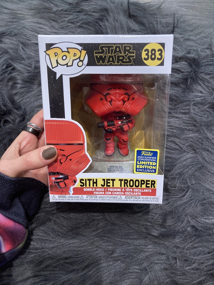 Funko スターウォーズSITH JET TROOPER POP! 383 Funko's SDCC-Exclusive Sith Jet Trooper Pop! Ready for