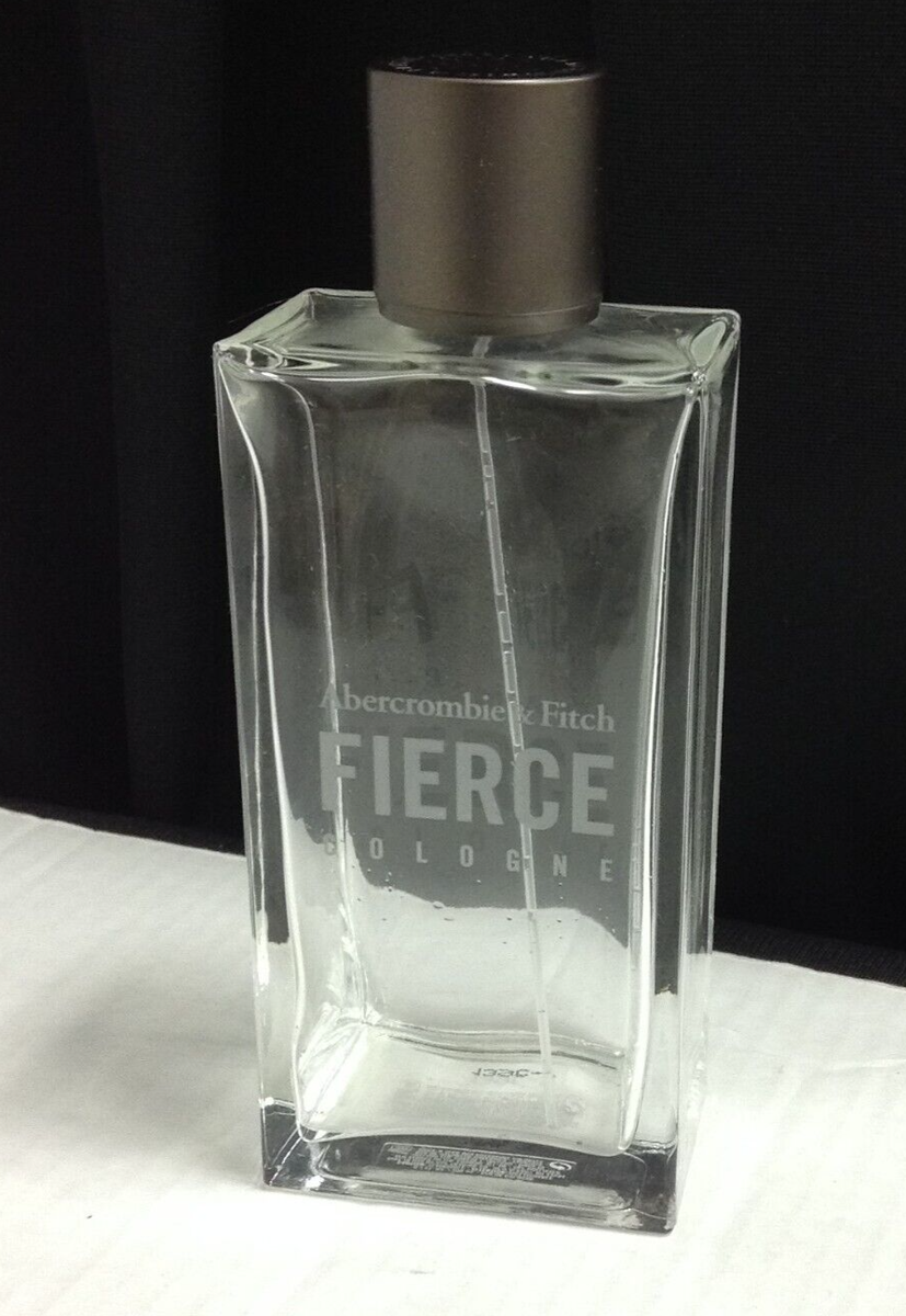 Abercrombie & Fitch Fierce Cologne 6.7oz 200ml empty bottle box NO