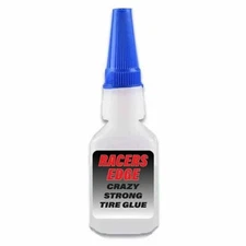 Racers Edge 5151 Crazy Strong Tire Glue, Medium 20g with Pin Cap and Tips