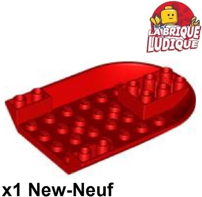 Lego 1x Avión Fuselaje De Aeronave Cabina 6x8 Rojo/Red 11295 NUEVO - Imagen 1 de 1