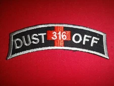 Vietnam War US Army 316th Medical Detachment "DUSTOFF 316" Arc Patch