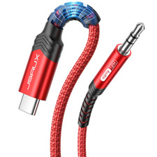 Cable USB C a conector auxiliar de audio de 3,5 mm
