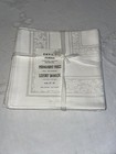 Vintage “Never Used” Damask White Napkins.  EMPIRE SCROLL.  17” X 17”. Set Of 8 — photo 4