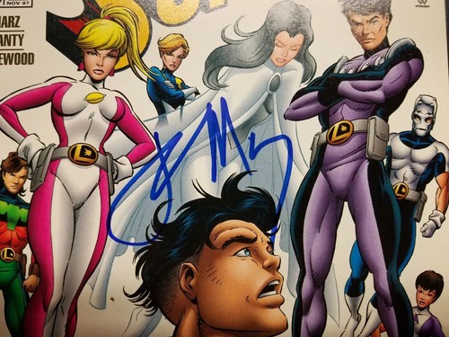 Superboy (1994) #45 SIGNIERT von Ron Marz mit notariell beglaubigtem Zeugen der Unterschrift - Bild 4 von 5