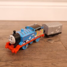 Thomas  Friends Trackmaster 2013 Sodor Race Day Motorized Engine Mattel EUC