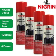 4 x NIGRIN Gummi-Pflegespray 300ml pflegt & schützt beugt vor Festfrieren 74056