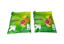 Lot of 2 Up & Up Vitamin C Supplement Drops Citrus Flavored 80 Count Each NEW