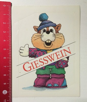 Aufkleber/Sticker: Giesswein (310416173)