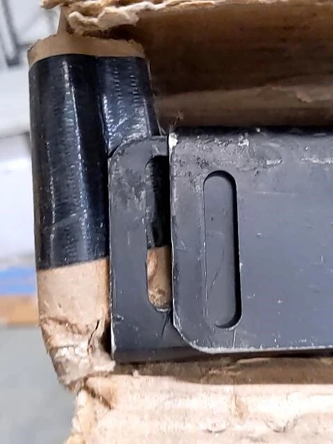 Marco de cama 87,5 x 6,5 x 3 pulgadas Rieles de cama atornillables California tamaño king 2 deslizadores Foto 3 de 4