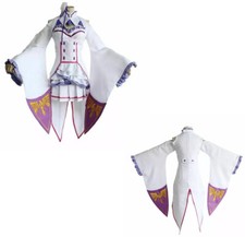 Re: Zero Kara Hajimeru Isekai Seikatsu Emilia Dress Uniform Cosplay Costume Sale