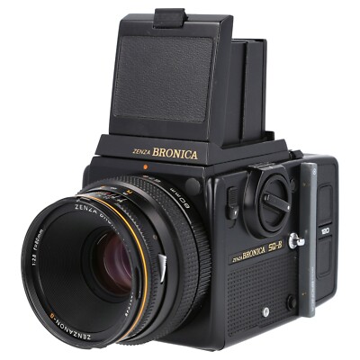 Zenza Bronica SQ-B 6x6 mit Zenzanon S 80mm f2.8 WLF 120 SQ/B Film Back /1605358