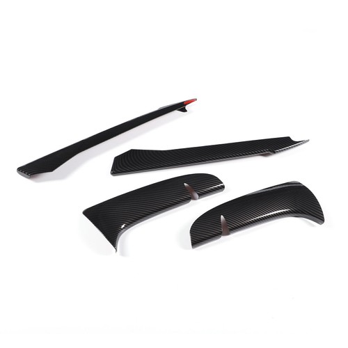 Front Grille Side Frame Trim For Corvette C8 2020-24 ABS Carbon Style Kit Cover - Picture 8 of 8