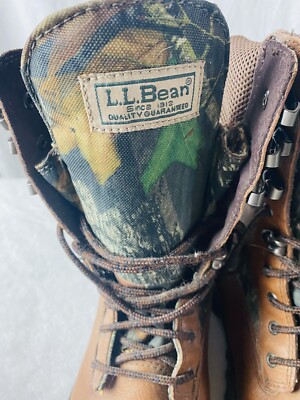 L.L. Bean Brown and Camouflage Men\'s Boots s-l400.jpg main image 3