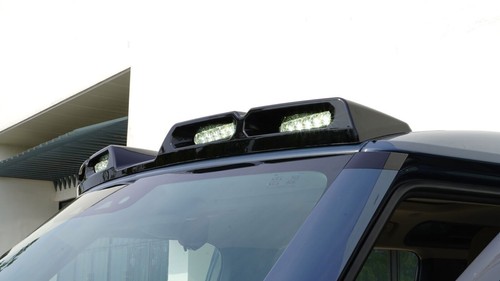 für LR Defender 90 110 2020-2024 Lampe Modell Dach Top Lichtleiste mit LED DRL - Bild 6 von 12