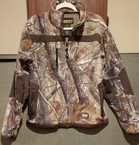 rocky camo fleece jacket