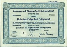 6 verschiedene Bayerische RM-Aktien 02 bitte Bilder beachten