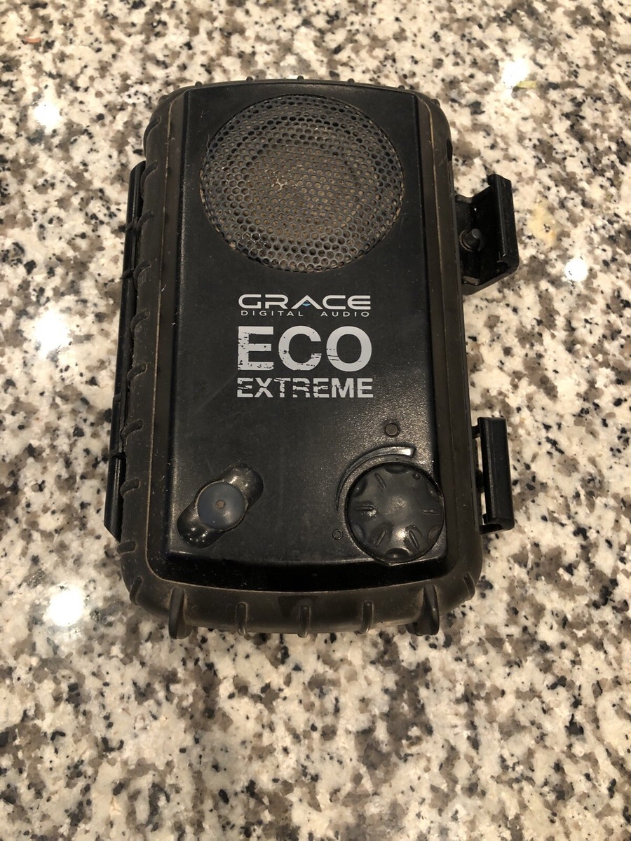 Grace Digital ECO EXTREME Waterproof Black Portable Speaker